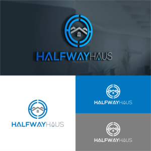 HalfwayHaus | Logo Design by tejo