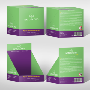 Latin CBD company needs a design for a counter display box | Packaging Design by vpt_creations