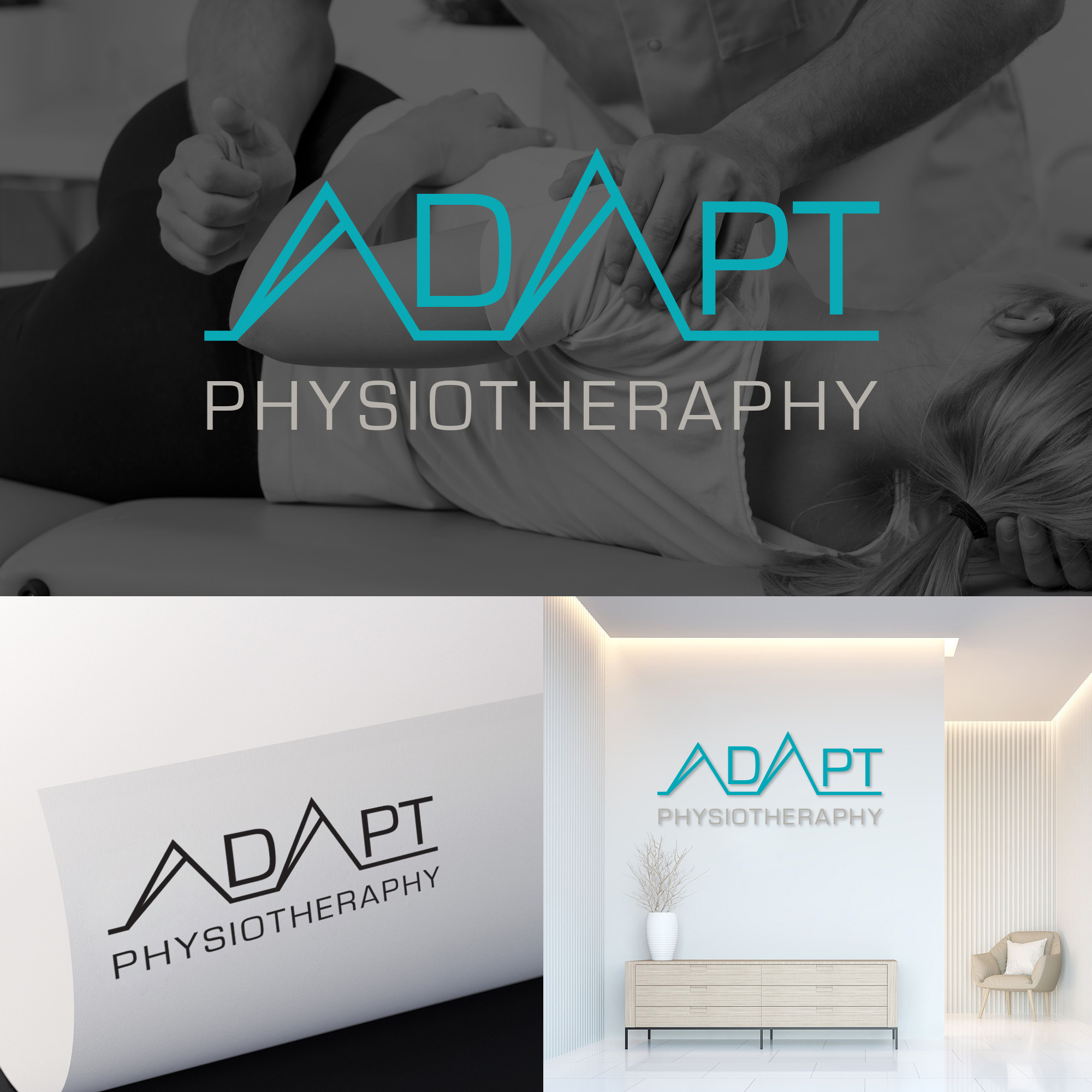 Logo Design by simple mind for Adapt Physiotherapy | Design #24649118