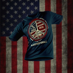 Fundraising design to support #justiceforall | T-shirt Design by Yafi Mridha