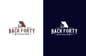 Logo-Design von GLDesigns für Back Forty Distillery | Design: #24651221