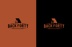 Logo-Design von GLDesigns für Back Forty Distillery | Design: #24768652