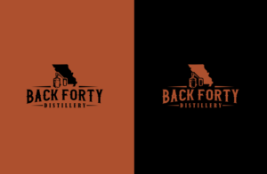 Logo-Design von GLDesigns für Back Forty Distillery | Design: #24773611