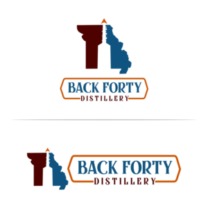 Logo-Design von N83touchthesky für Back Forty Distillery | Design: #24650168