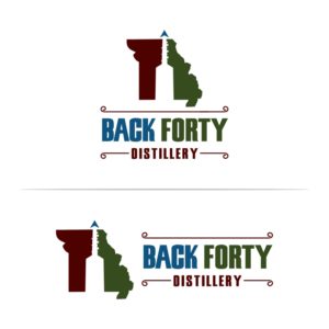 Logo-Design von N83touchthesky für Back Forty Distillery | Design: #24650179