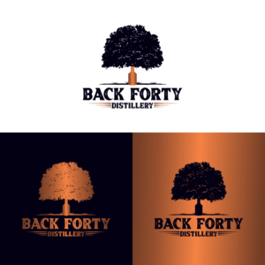 Logo Design by MBARO for Back Forty Distillery | Design: #24748868