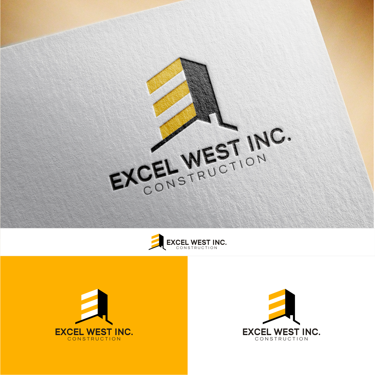 Logo Design by momo57 for Excel West Inc | Design #24703165