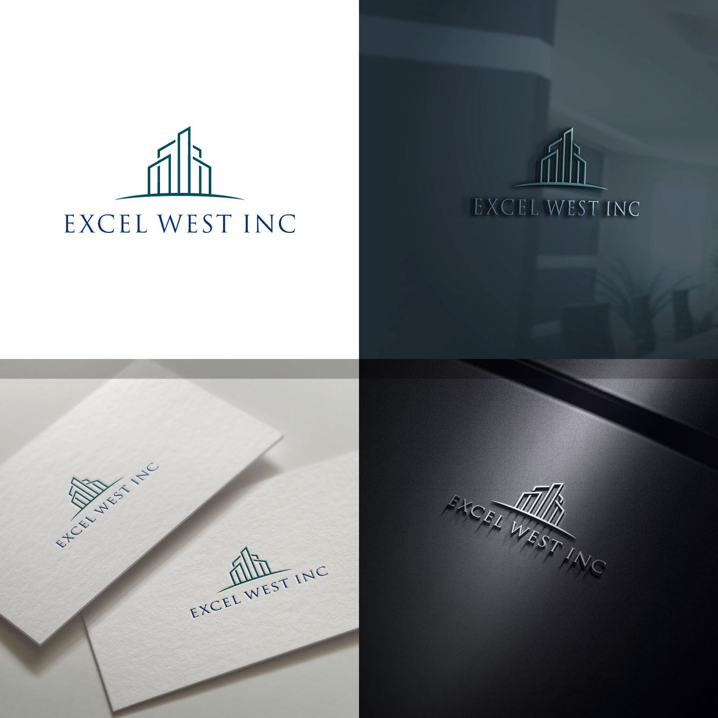 Logo Design by Djoyo for Excel West Inc | Design #24648647