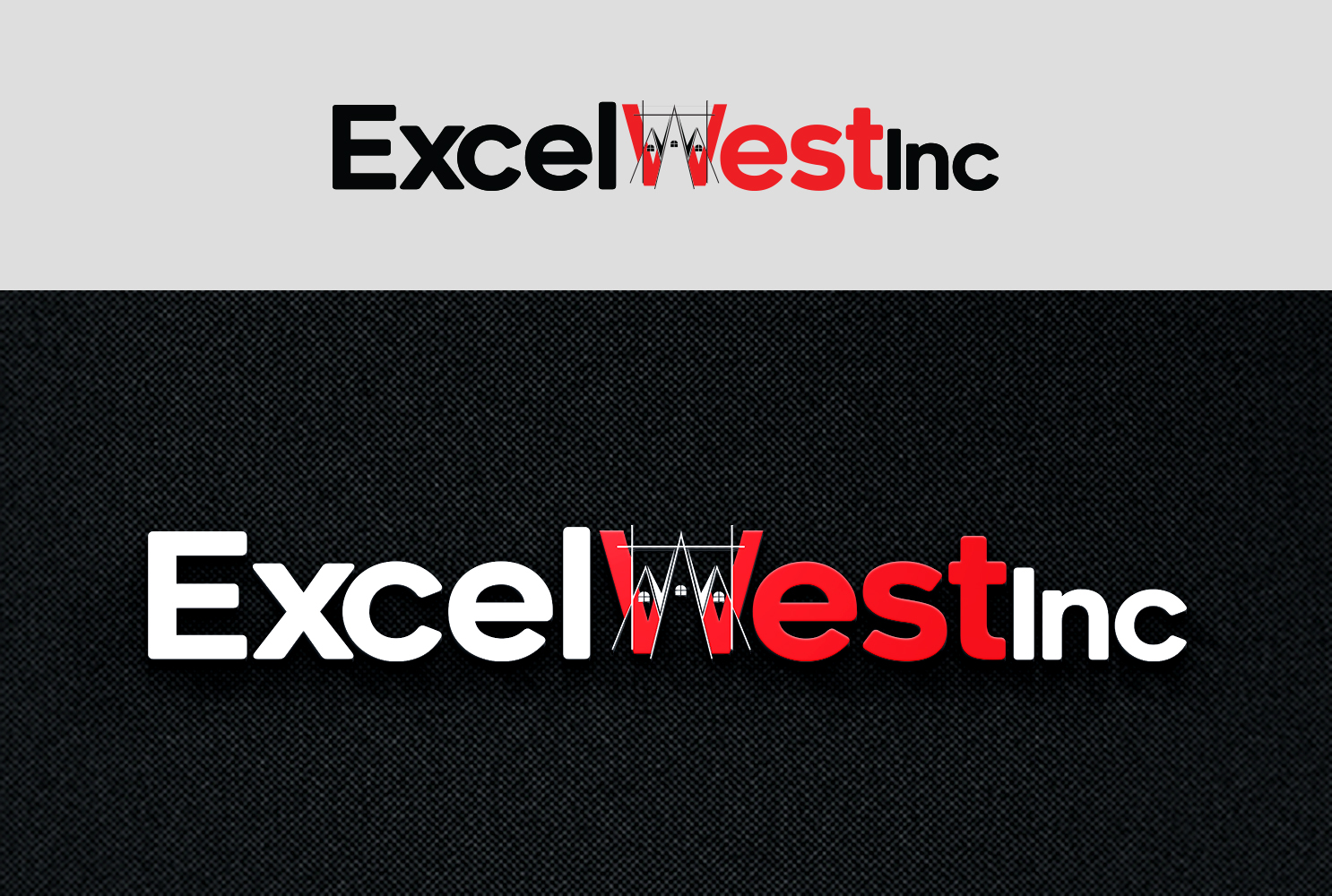 Logo Design by HamzaDeswali for Excel West Inc | Design #24650778