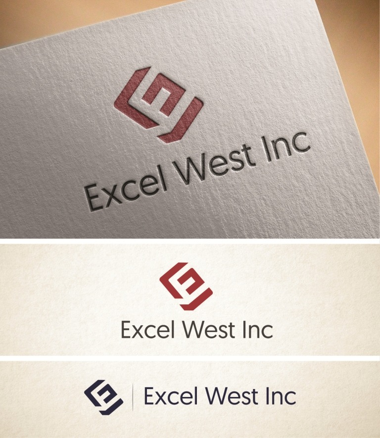 Logo Design by HzK Designs for Excel West Inc | Design #24647665