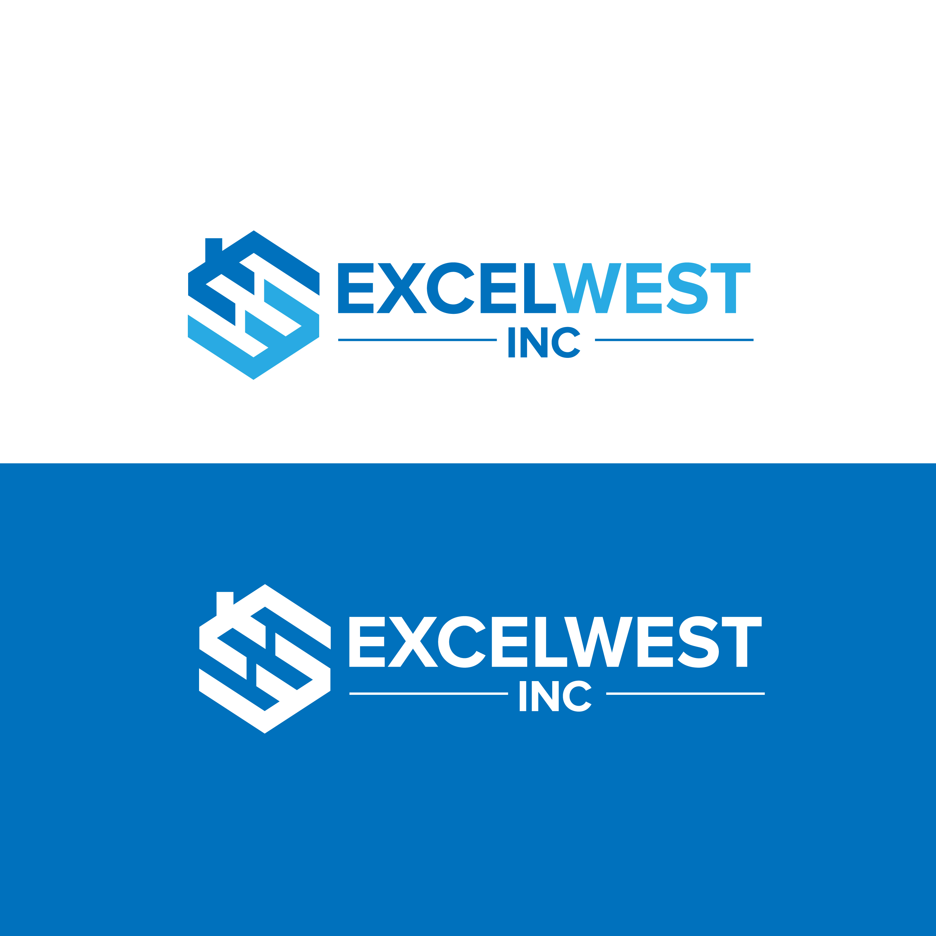 Logo Design by sherman for Excel West Inc | Design #24646681