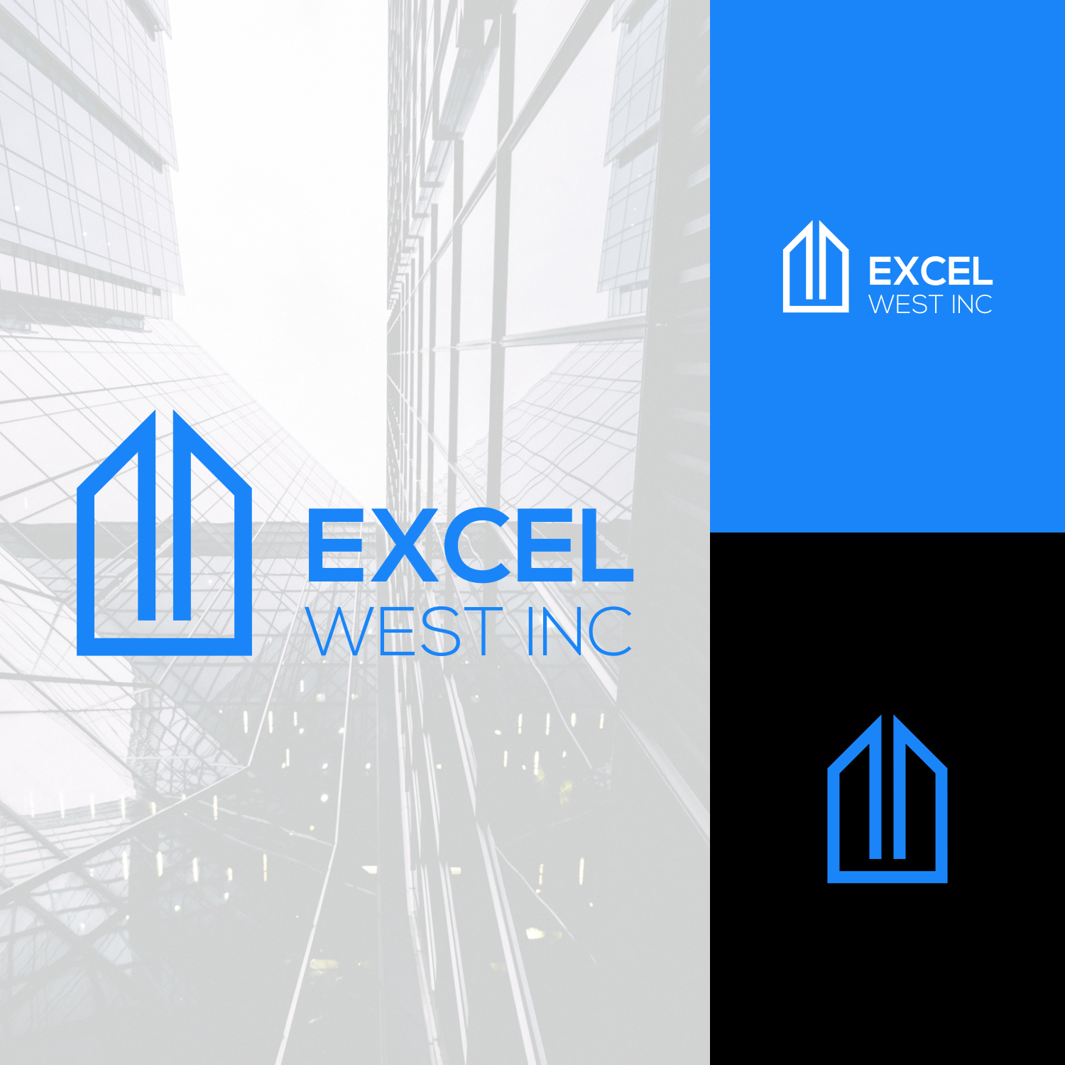 Logo Design by Pangestu 9 for Excel West Inc | Design #24650919