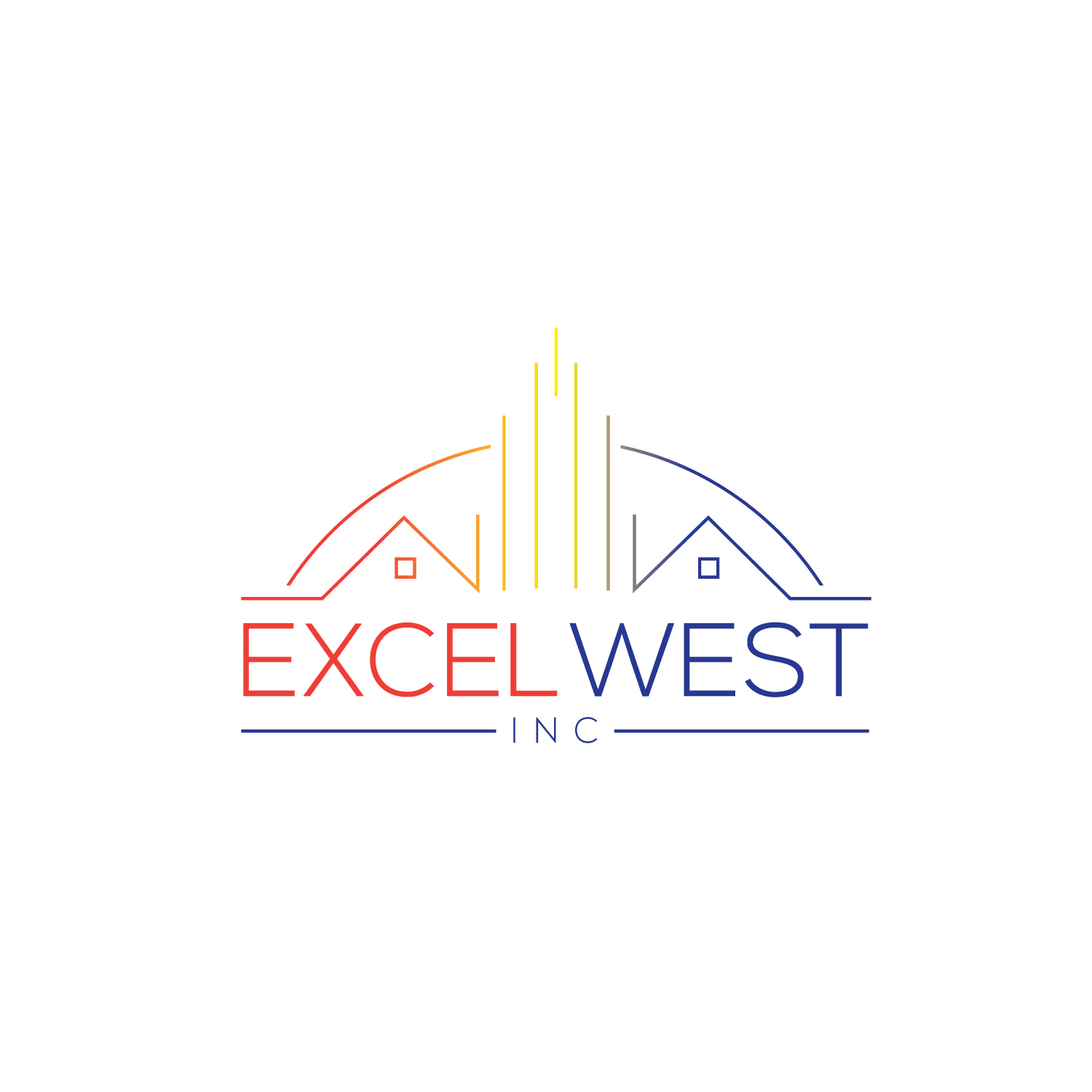 Diseño de Logo por geni para Excel West Inc | Diseño #24689341