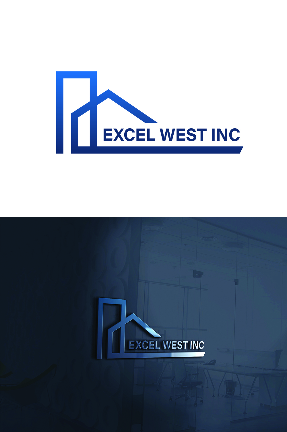 Logo Design by Nexart Design for Excel West Inc | Design #24648809