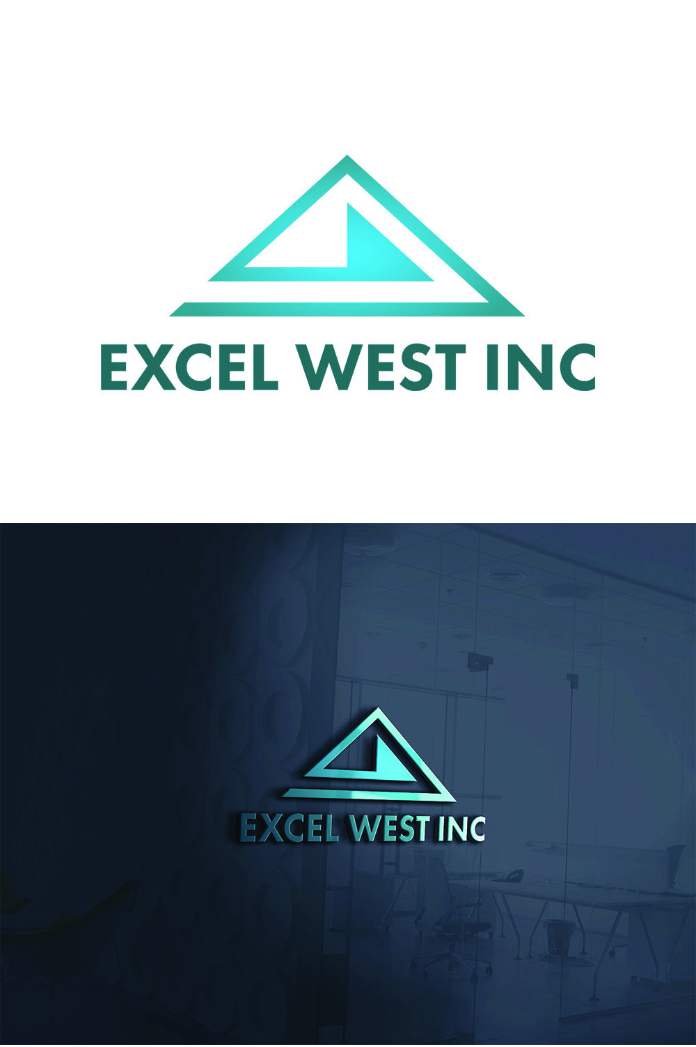 Logo Design by Nexart Design for Excel West Inc | Design #24648810
