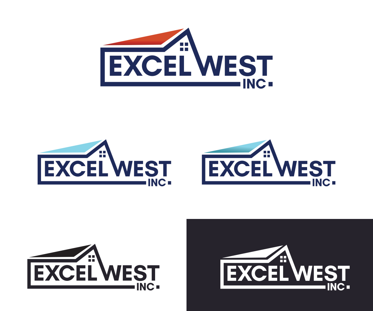 Logo Design by PI-oons for Excel West Inc | Design #24696202