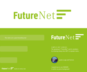 FutureNet | Logo Design by mariosigncom