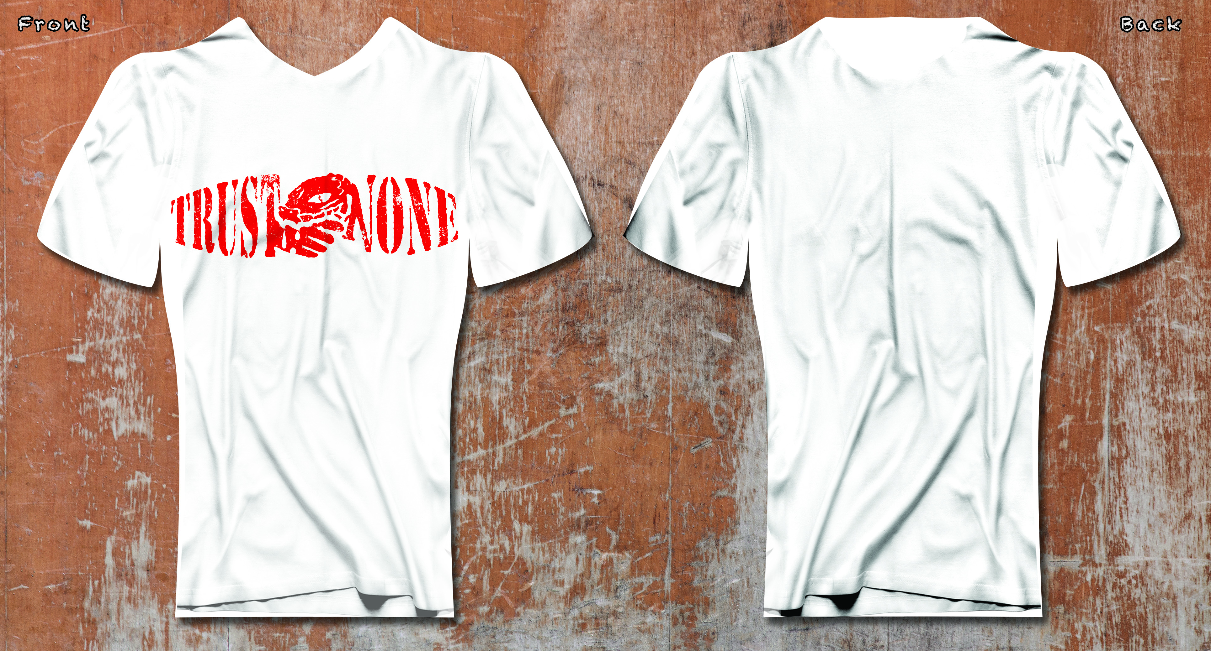 Design de T-shirt par Abdulrahman W. Albaker pour Trust None | Design #24676476