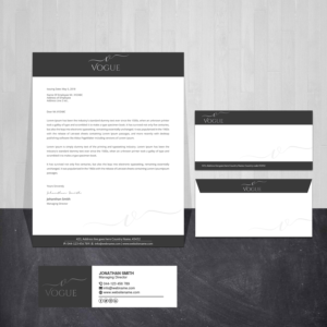 Stationery Design by Creations Box 2015 for UNii  | Design: #24666148