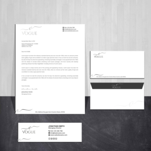 Stationery Design by Creations Box 2015 for UNii  | Design: #24666255