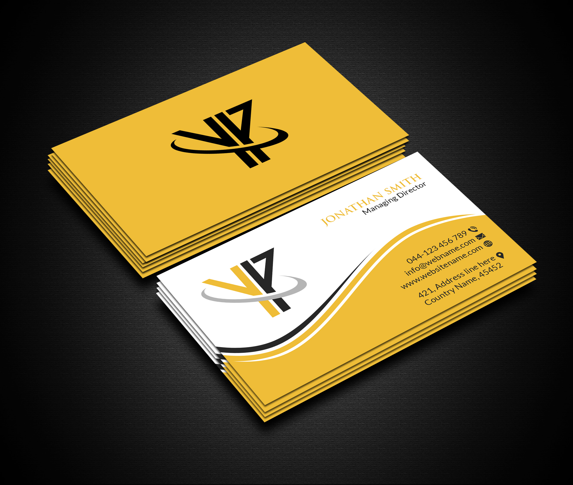 Stationery Design by Creations Box 2015 for UNii  | Design #27633548