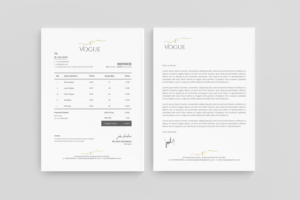 Stationery Design by R.design for UNii  | Design: #24663108