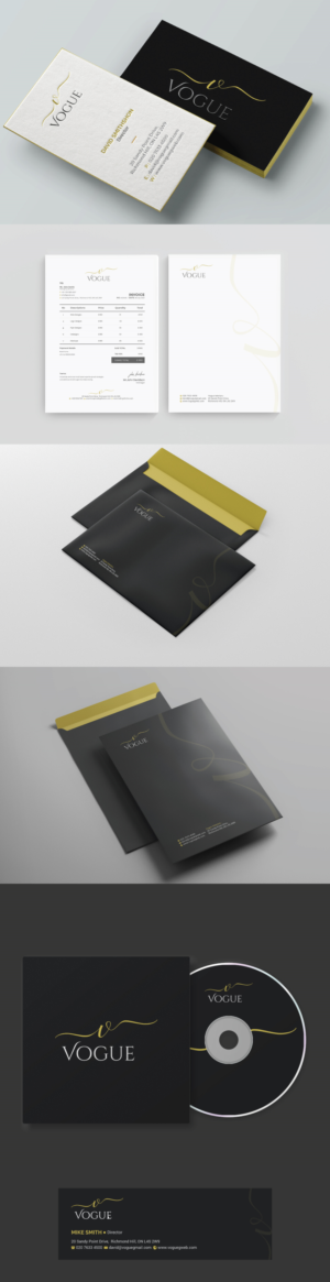 Stationery Design by R.design for UNii  | Design: #24709230