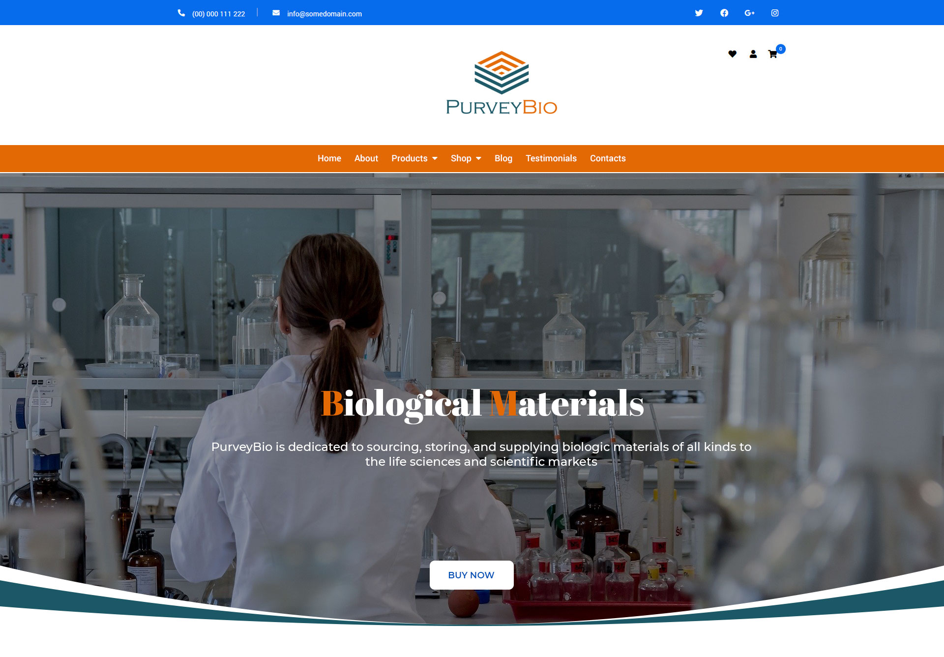 Web Design par Expert Designer pour PurveyBio | Design #24653526