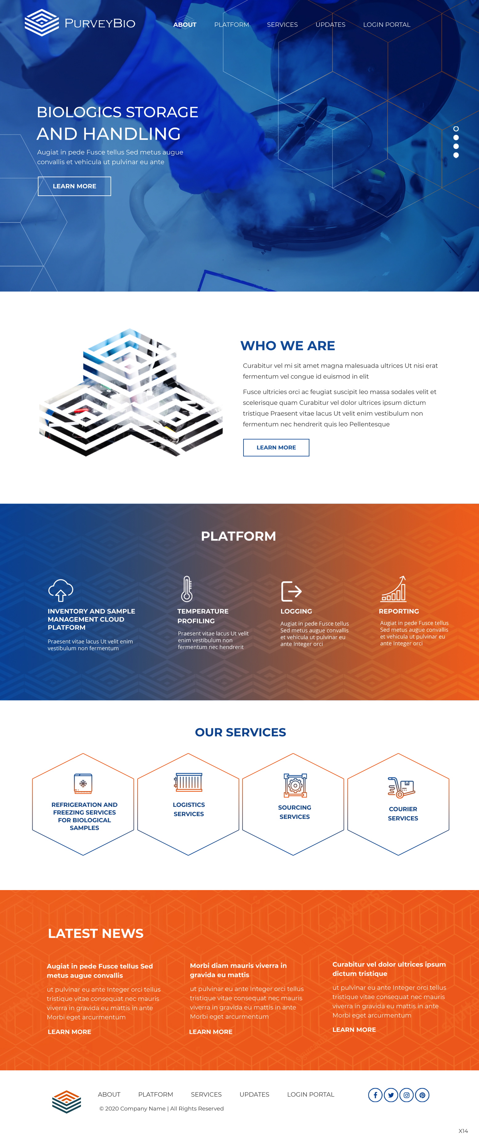 Web-Design von pb für PurveyBio | Design #24655699