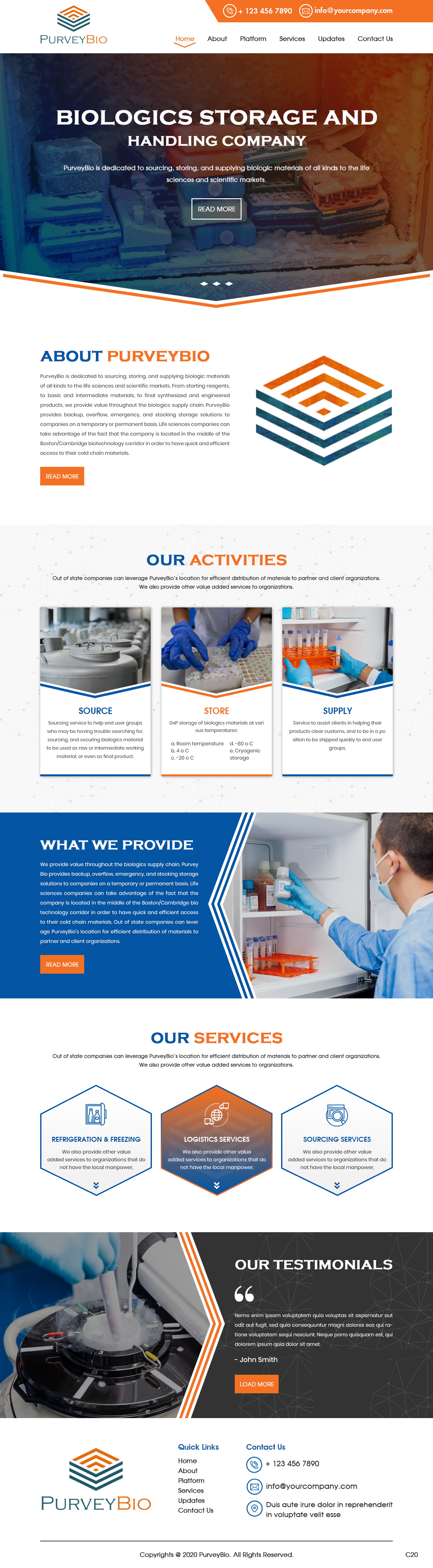 Web-Design von pb für PurveyBio | Design #24655700