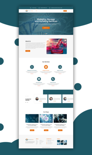Diseño Web por Samahir Sharif para PurveyBio | Diseño: #24655456