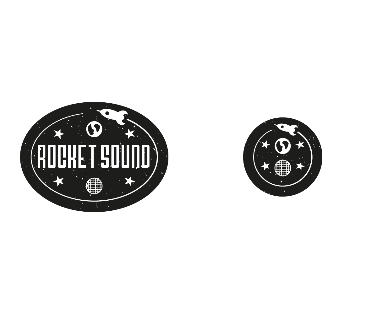 Logo Design by Kitchenfoil for Rocket Sound | Design #3029571