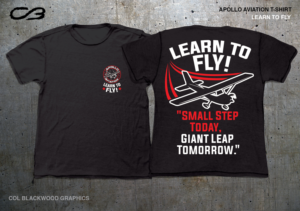 Flight school t-shirts needed!  Apollo Aviation   | T-shirt Design by Col 3