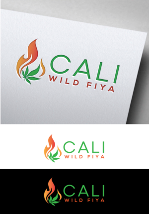 Cali Wild Fiya | Logo Design by HEAVEN ART