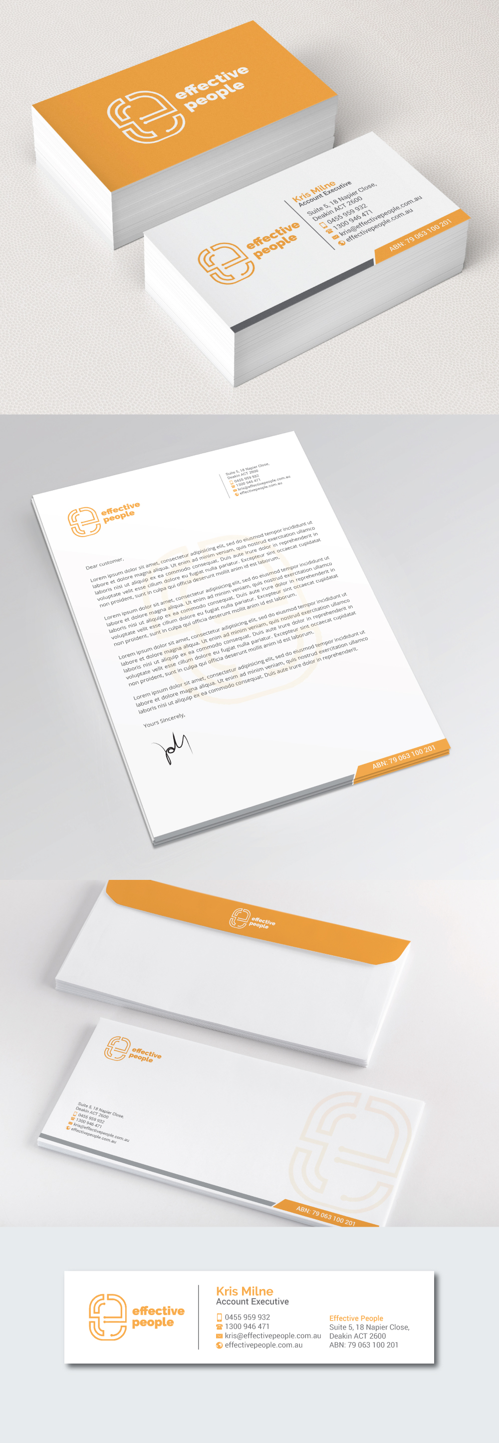 Design de Papeterie par R.design pour Effective People | Design #24657117