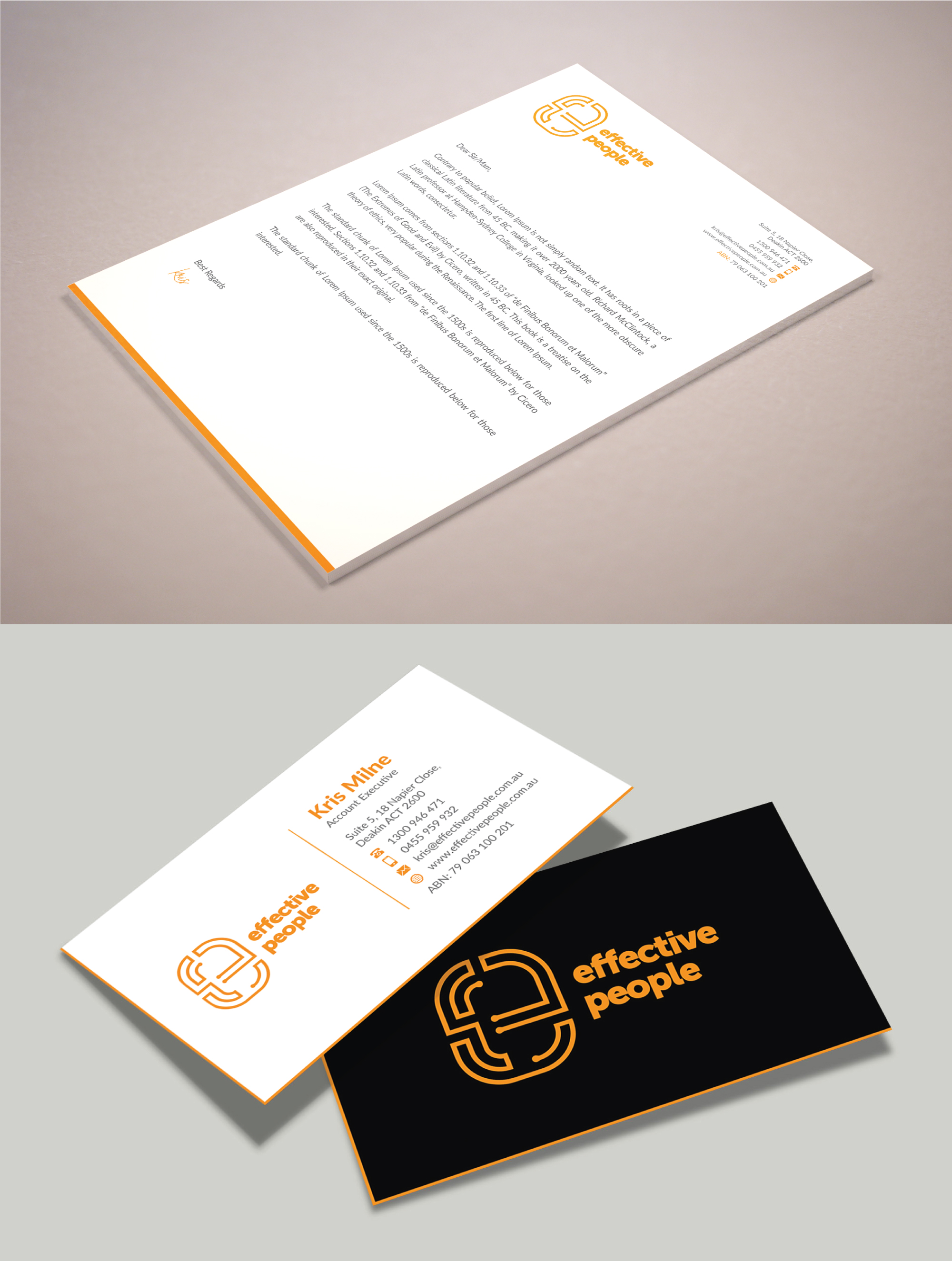 Schreibwaren-Design von Musa. A für Effective People | Design #24672393