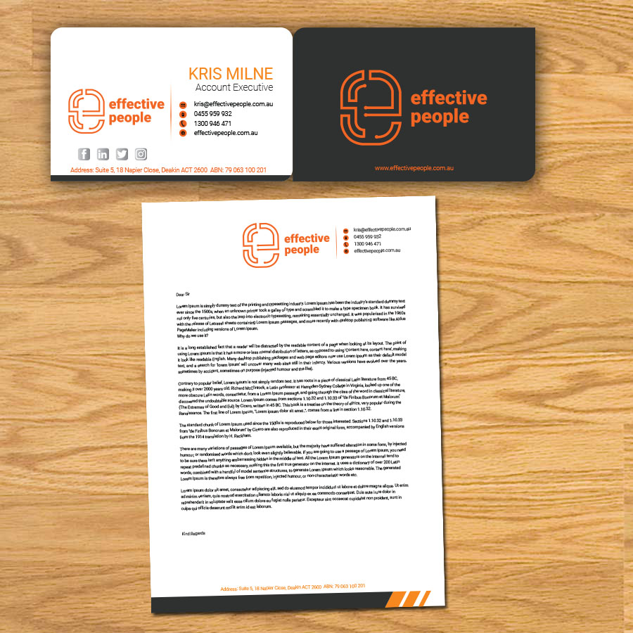 Stationery Design by Rupok 3 for Effective People | Design #24657099