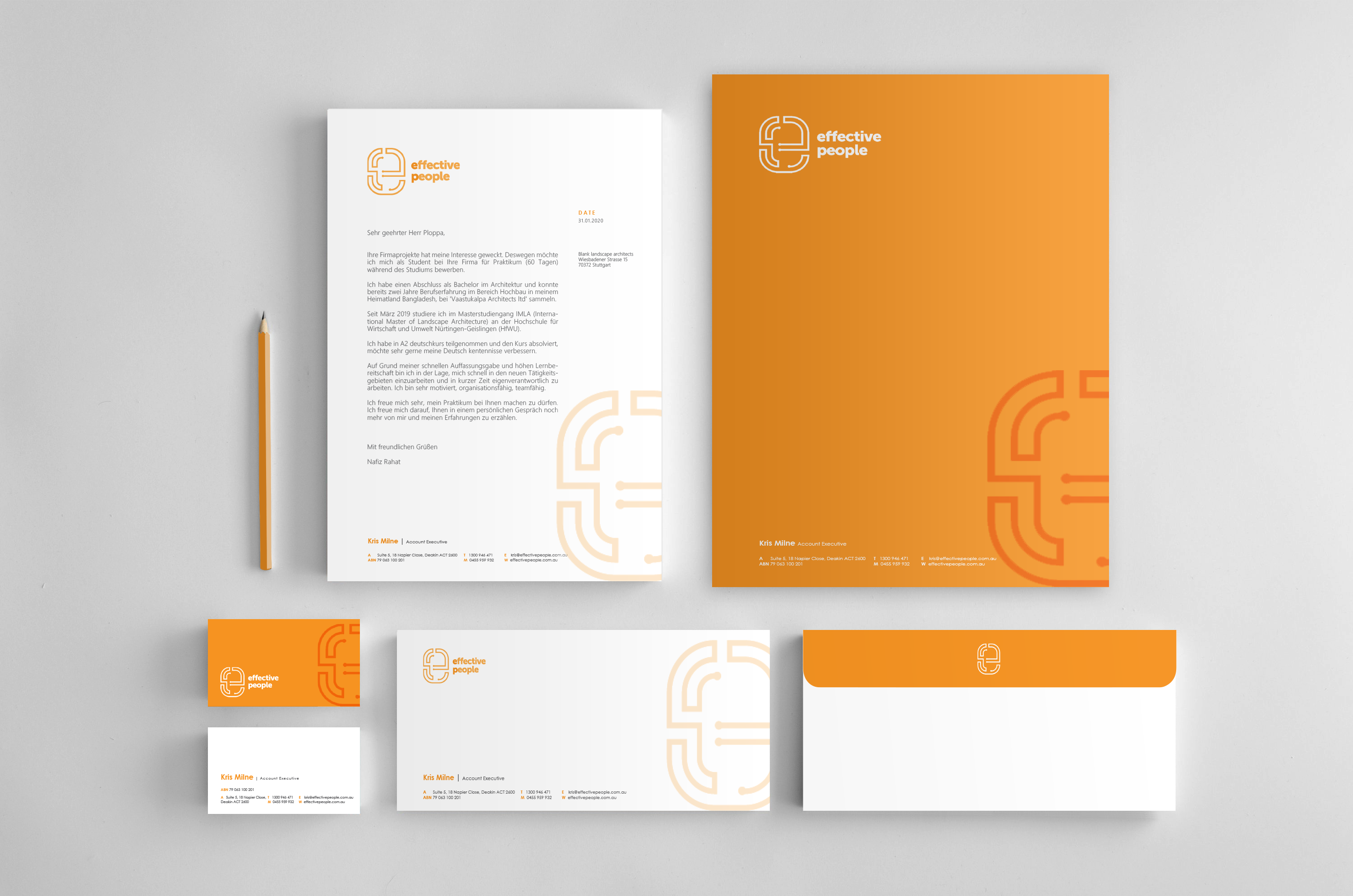 Diseño de Papelería por nafizrahat para Effective People | Diseño #24667609