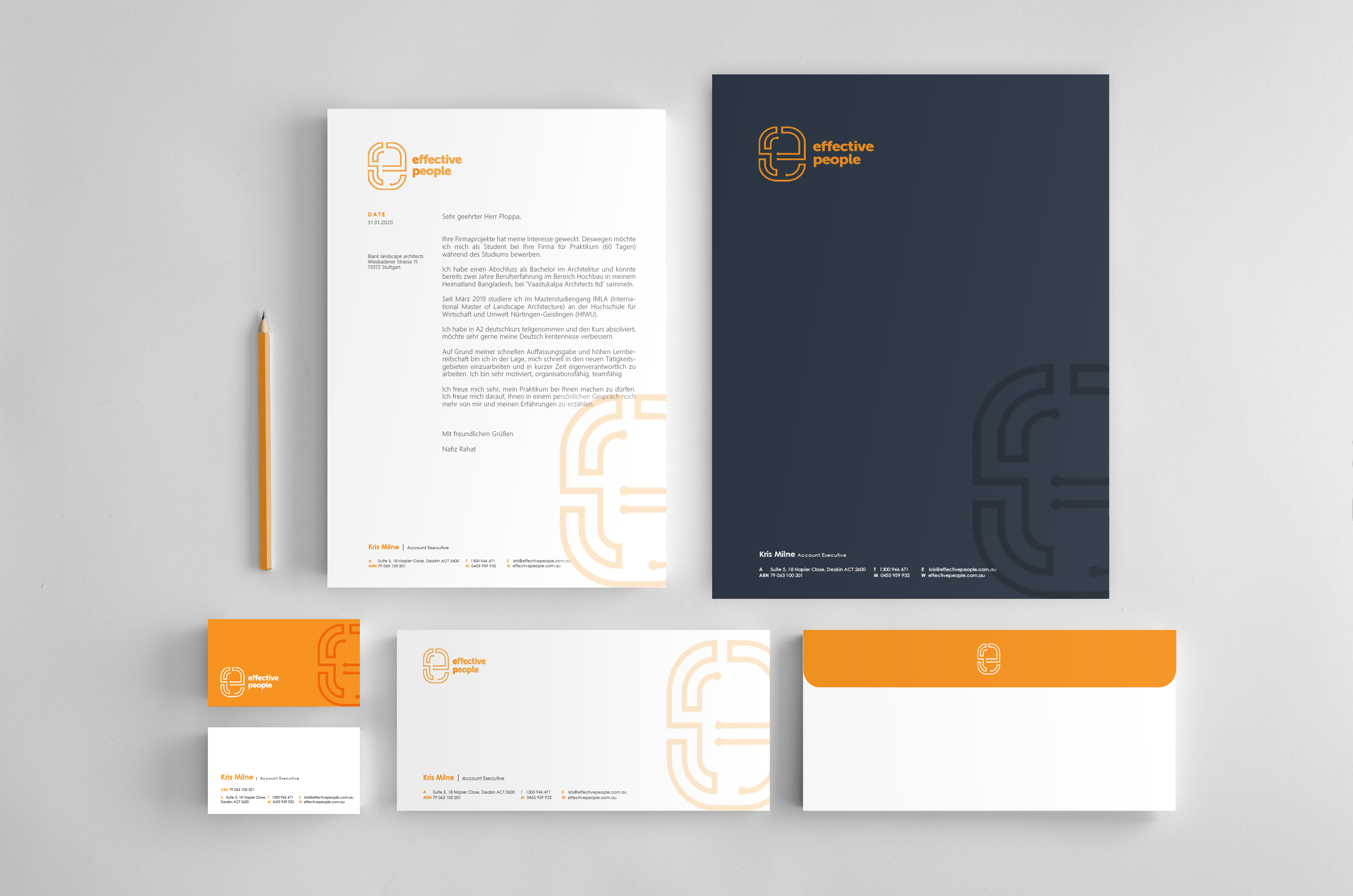 Stationery Design by nafizrahat for Effective People | Design #24691576