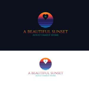 A Beautiful Sunset Adult Family Home | Diseño de Logo por Graphic Bricks