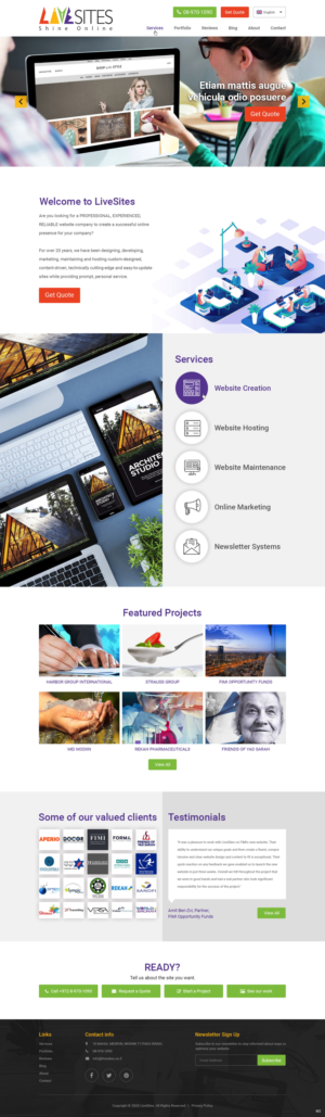 Web Design by pb for WPI Ltd. | Design: #24665435