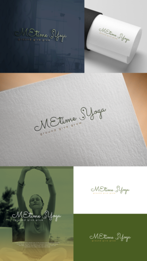 MEtimeYoga - ground give grow | Logo Design by mintcreative