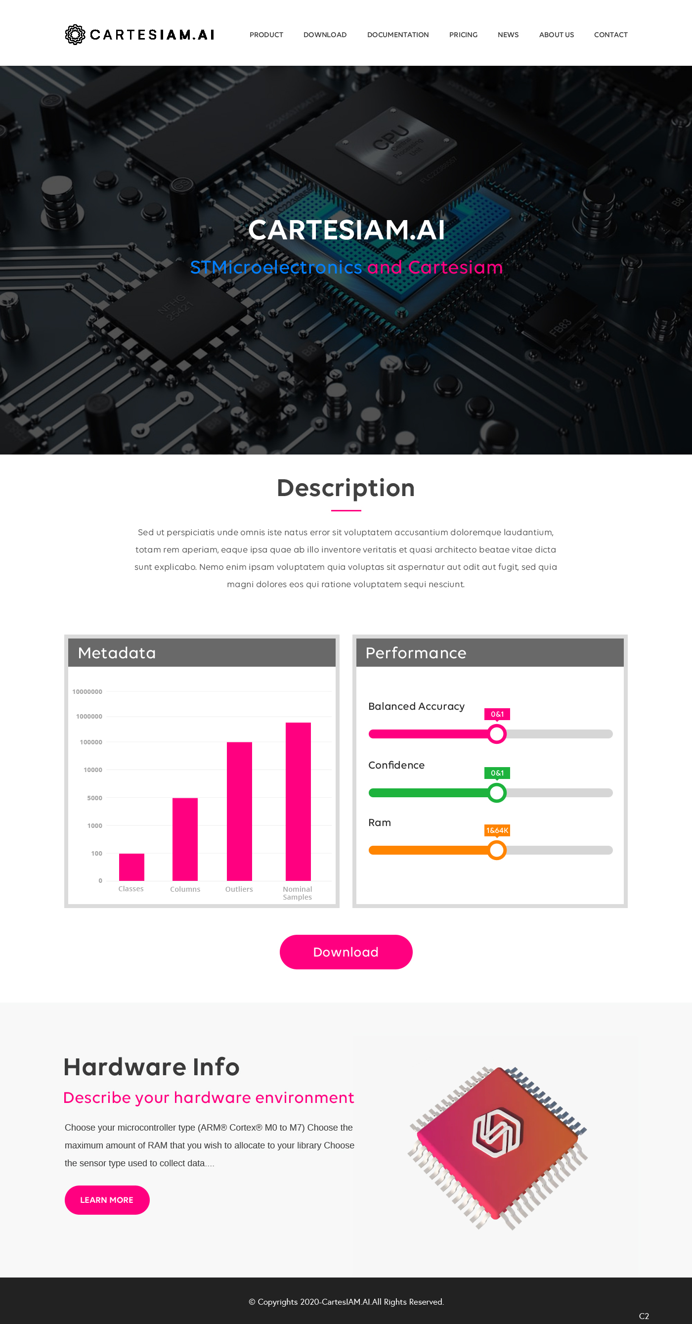 Web Design by pb for Cartesiam | Design #24686532