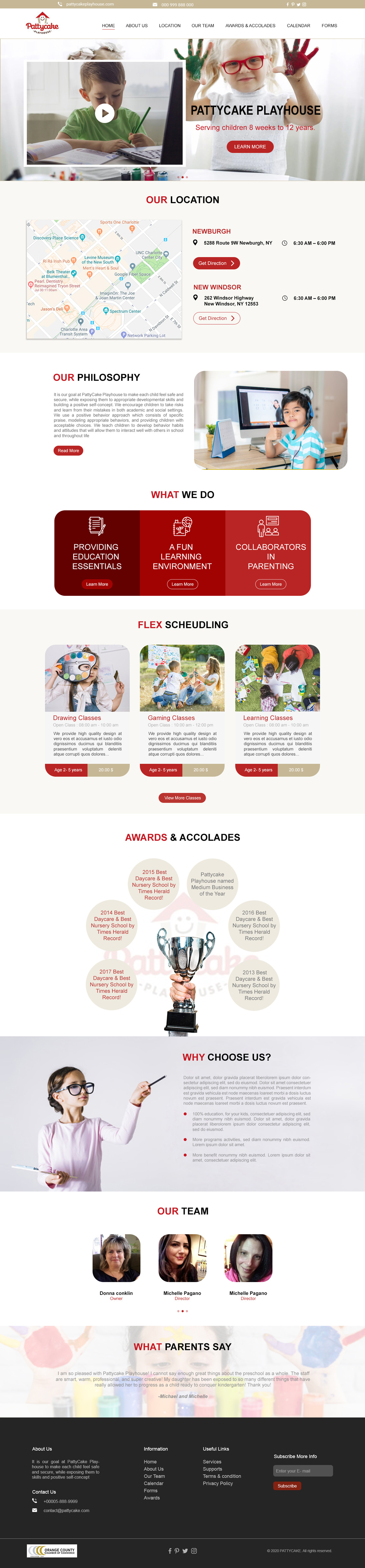 Wordpress Design by Creative Slices for this project | Design #24737174