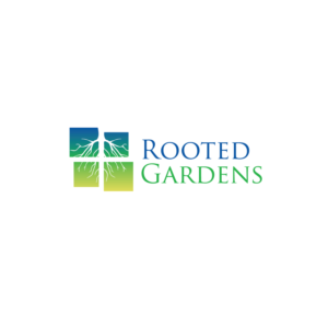 Rooted Gardens | Logo Design by rozT