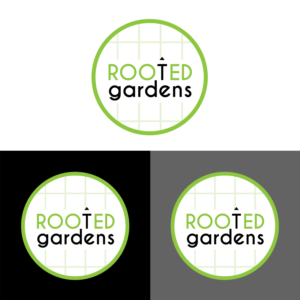 Logo Design by CKG for Rooted Gardens | Design #24680887