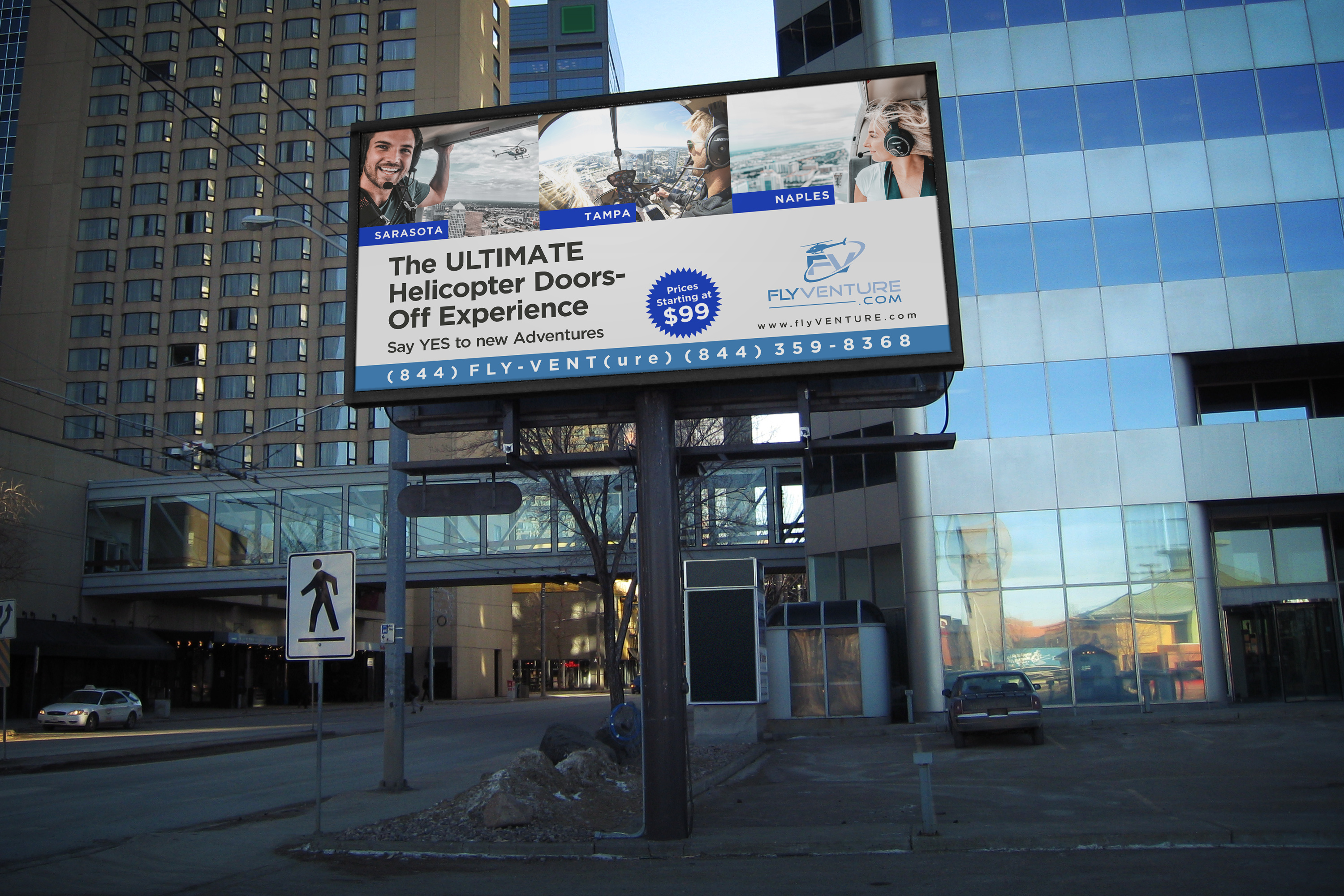 Billboard Design by DesignART for Heli Aviation Florida, LLC | Design #24657861