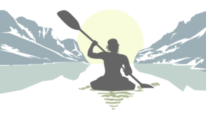 GIF Illustration: Women Rowing North