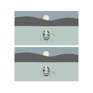 GIF Illustration: Women Rowing North | Graphic Design by Abiyoso28