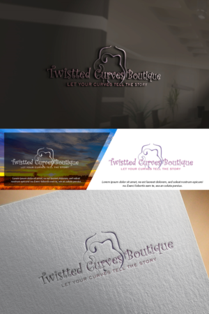 Logo Design by damian for Twistted Curves | Design: #24689334